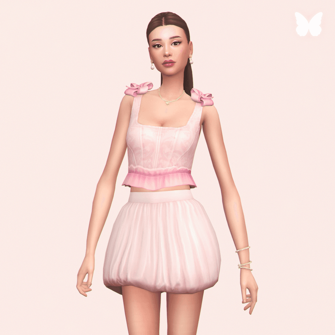 Галерея мода Сет одежды Bubbly Dress Addons #3